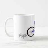 青い自転車 コーヒーマグカップ (左)