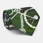 青い自転車 ネクタイ (ロール)