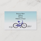 青い自転車 名刺 (裏面)