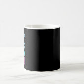 青い自閉症意識を明るくする1 コーヒーマグカップ (中央)