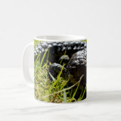 青い舌のつまずくオーストラリアのトカゲ コーヒーマグカップ (正面左)
