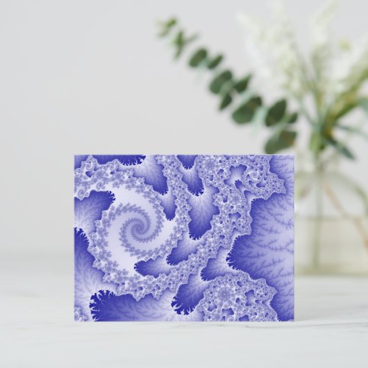 青い舌のはがき ポストカード (スタンド正面)