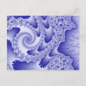 青い舌のはがき ポストカード (正面)