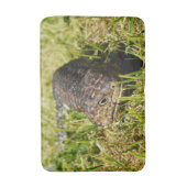 青い舌のツンピー・トカゲ バスマット (正面縦)