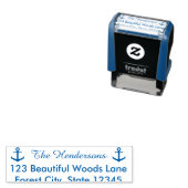 青い航海のいかりアドレス セルフインキングスタンプ (インサイチュ)