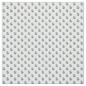 青い航海のいかり ファブリック (見本)