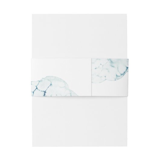 青い航海の目的地結婚の 招待状ベリーバンド (裏面例)