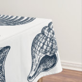 青い航海の貝殻 テーブルクロス (インサイチュ)