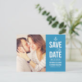 青い航海のSCRIPT PHOTO日付ポストカードを保存 案内ポストカード (スタンド正面)