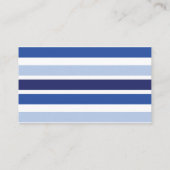 青い色のブロックはメニューの選択の挿入物を遊ばします エンクロージャーカード (裏面)