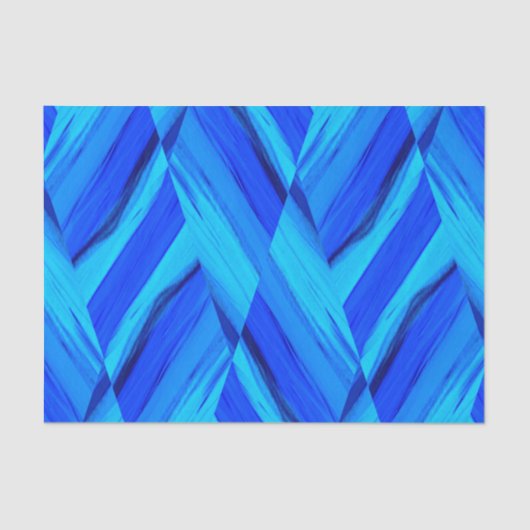 青い色合いのティッシュペーパー 薄葉紙 (正面)