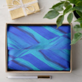 青い色合いのティッシュペーパー 薄葉紙 (ギフト)