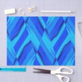 青い色合いのティッシュペーパー 薄葉紙 (クラフト)