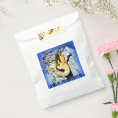 青い色合いのルックメイド フェイバーバッグ (封をした状態)