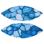 青い色合いの石のように丸王室のい アメリカンフットボール (パネル)