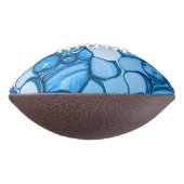 青い色合いの石のように丸王室のい アメリカンフットボール (回転90)
