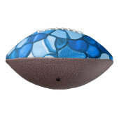 青い色合いの石のように丸王室のい アメリカンフットボール (回転270)