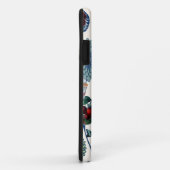 青い花およびカップケーキ Case-Mate iPhoneケース (裏面/右)