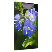 青い花が3つ クリップボード (右)