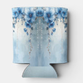 青い花と真珠の缶クーラー 缶クーラー (裏面)