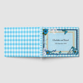 青い花と蝶 ゲストブック (全面)