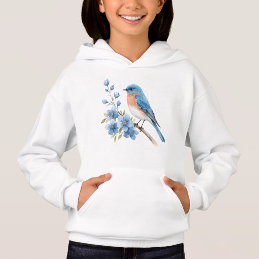 青い花と青い鳥 (正面)
