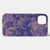 青い花に対するカムフラージュ Case-Mate iPhoneケース (裏面 (横))