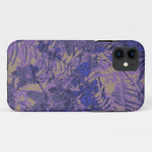 青い花に対するカムフラージュ Case-Mate iPhoneケース (裏面(横))