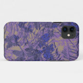 青い花に対するカムフラージュ Case-Mate iPhoneケース (裏面(横))
