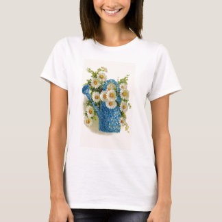 青い花のじょうろ Tシャツ