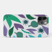 青い花のケースメイトiPhoneケース Case-Mate iPhoneケース (裏面(横))