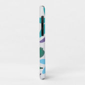 青い花のケースメイトiPhoneケース Case-Mate iPhoneケース (裏面/左)