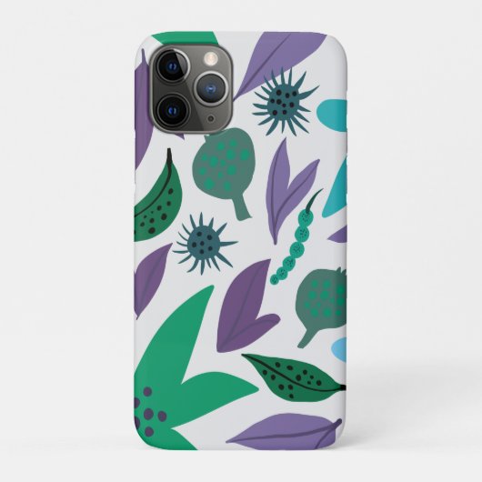 青い花のケースメイトiPhoneケース Case-Mate iPhoneケース (裏)