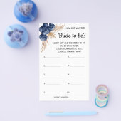 青い花のシャワーゲームカードは何歳だった チラシ (シングル)