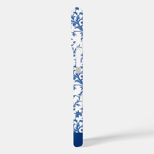 青い花のトイル Case-Mate iPhoneケース (裏面 / 左)