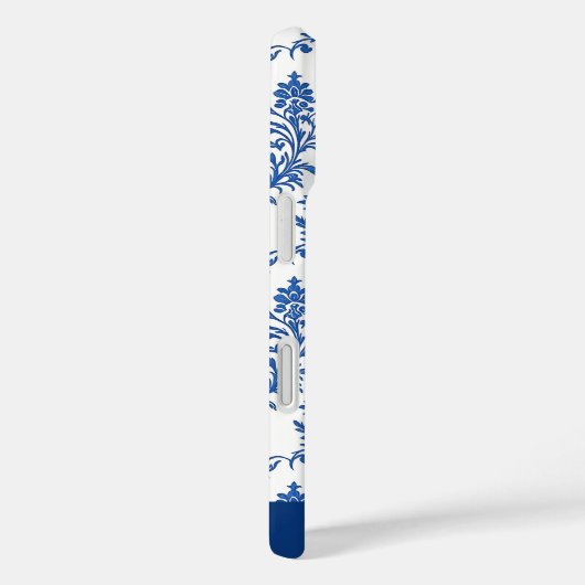 青い花のトイル Case-Mate iPhoneケース (裏面 / 右)