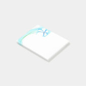 青い花のノート ポストイット (アングル)
