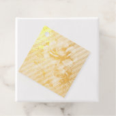 青い花の水彩模様 フェイバータグ (箱)