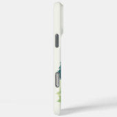 青い花の自然の風景 聖書の詩 箴言 32 Case-Mate iPhoneケース (裏面 / 右)