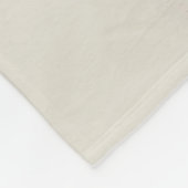 青い花の花 青い鈴 水彩画アート フリースブランケット (角)