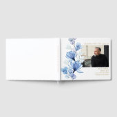 青い花の葬儀　人生の祭り　写真 ゲストブック (全面)