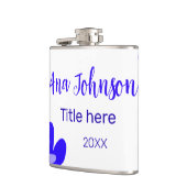 青い花の鳩の名前タイトル年20XX職業 フラスク (左)