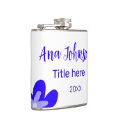 青い花の鳩の名前タイトル年20XX職業 フラスク (右)