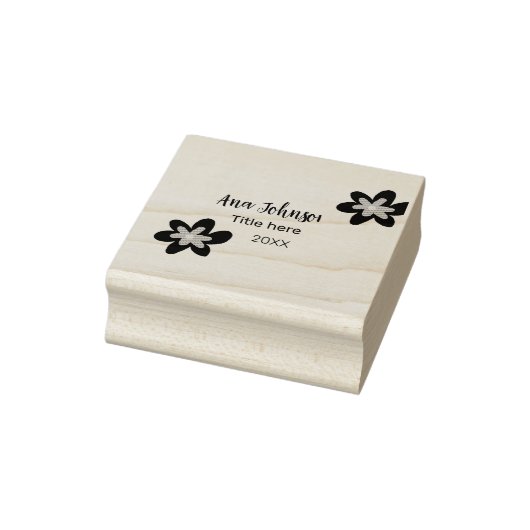 青い花の鳩の名前タイトル年20XX職業 ラバースタンプ (スタンプ)