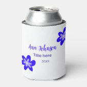 青い花の鳩の名前タイトル年20XX職業 缶クーラー (缶正面)