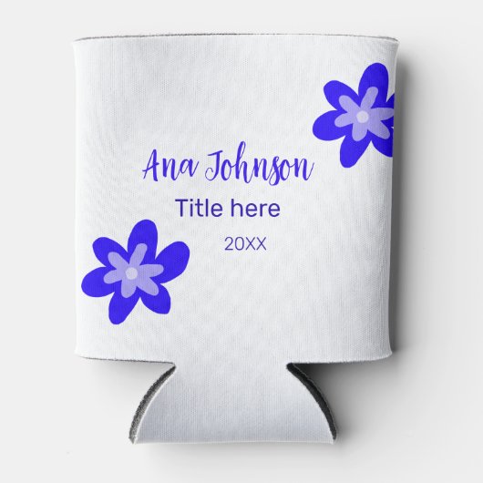 青い花の鳩の名前タイトル年20XX職業 缶クーラー (正面)