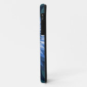 青い花のiPhoneケース Case-Mate iPhoneケース (裏面/左)