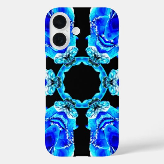 青い花びら Case-Mate iPhoneケース (裏面)