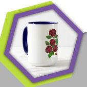 青い花レギンス レギンス