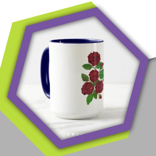 青い花レギンス レギンス